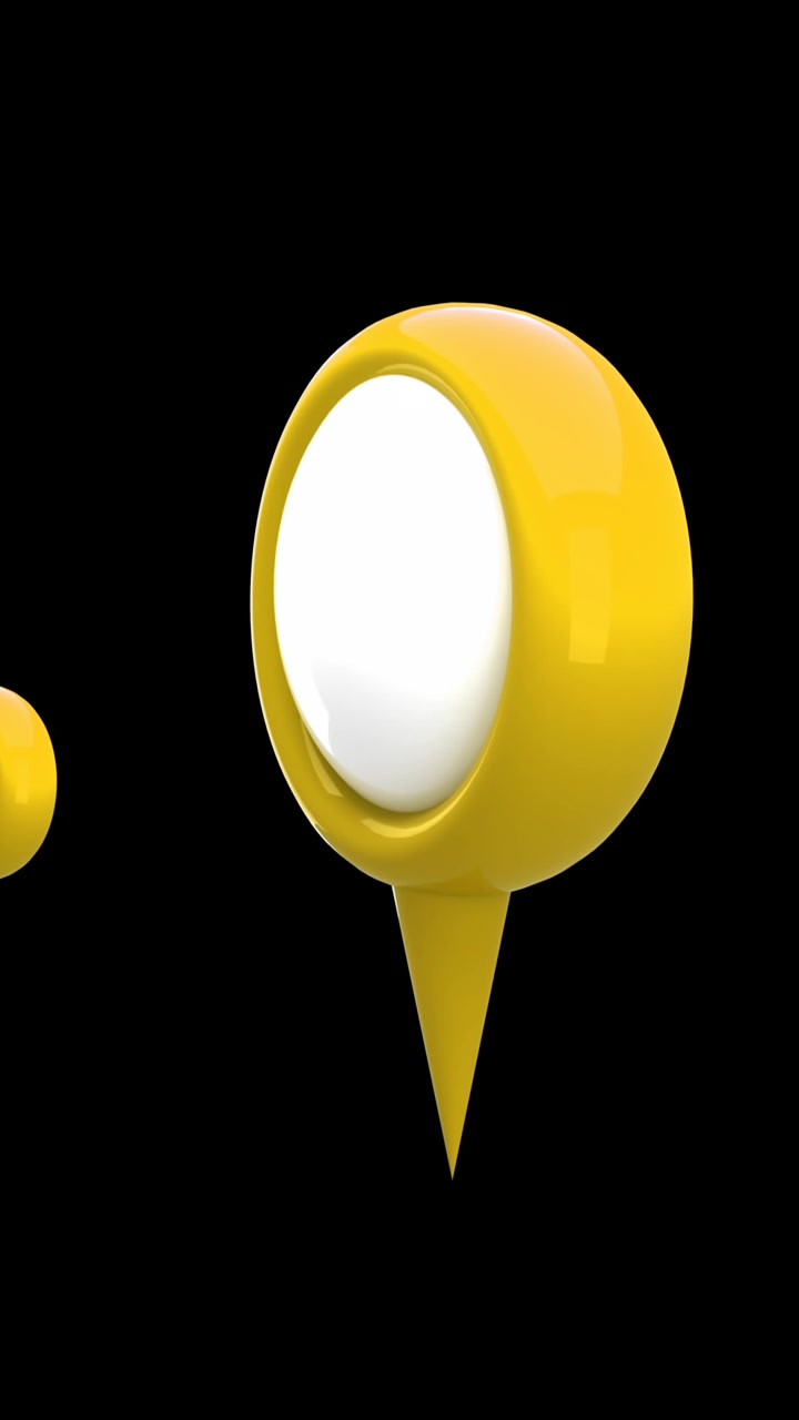 Map pin icons 4k