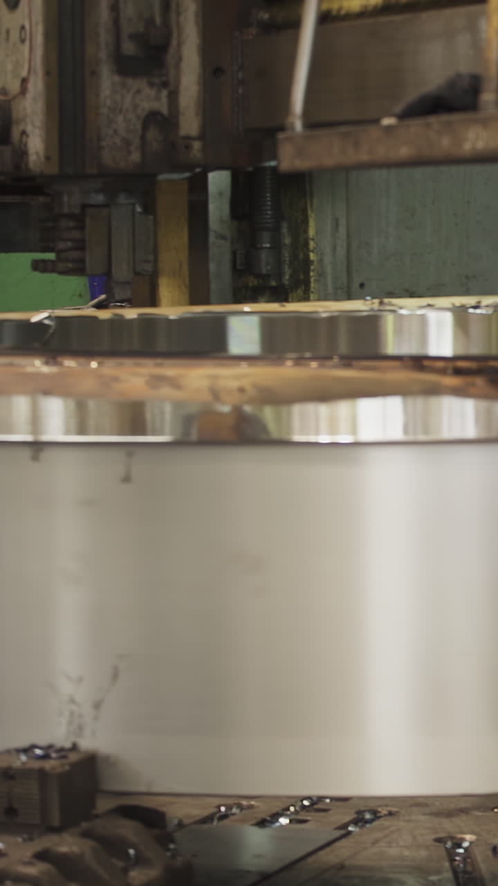 Metalworking Machine in Factory