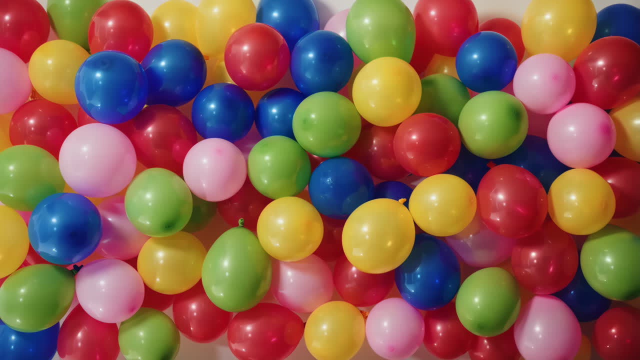 fondo de globos de colores
