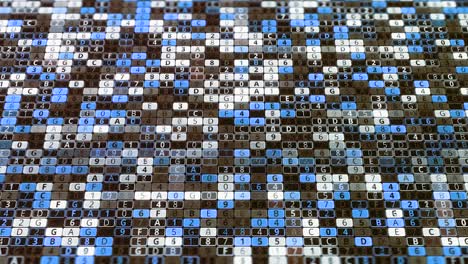 patrón de cuadrícula de datos abstractos