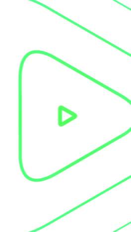 green play button design