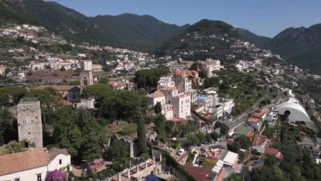 ravello, italia en la costa de amalfi