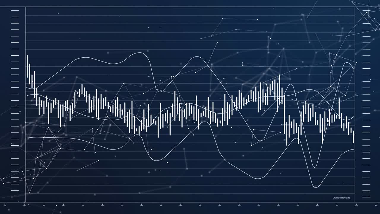 Data and report statistics, animation with graph diagrams.