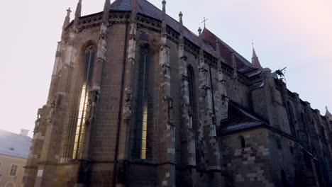 iglesia negra brasov rumania 4k