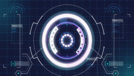 animation of scope scanning and data processing