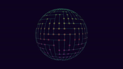 Captivating-three-dimensional-grid-pattern-on-spherical-model