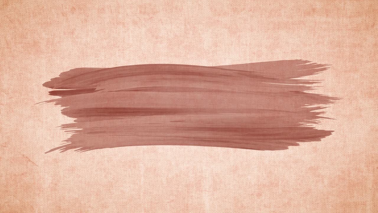 빈티지 레트로 오래된 종이에 그룬지 수채화 페인트 브러쉬 스트로크. 수채화 손으로 그린 텍스처 추상적인 배경. 그룬지 물 질 스트로크 애니메이션.