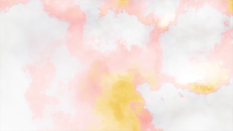 paisaje de nubes pastel