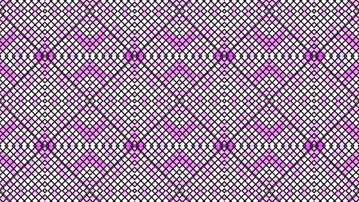 Moving kaleidoscope. 4K motion graphics