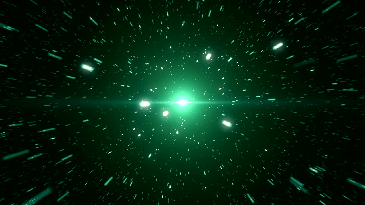 partículas de polvo abstracto luz bokeh títulos de movimiento bucle de fondo cinematográfico