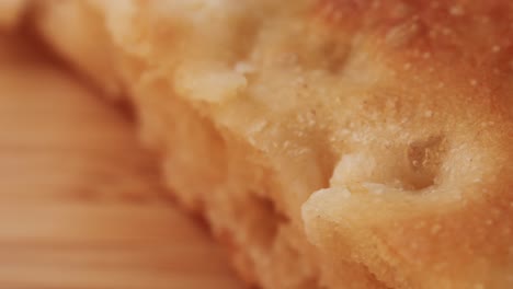 close-up of baked bread