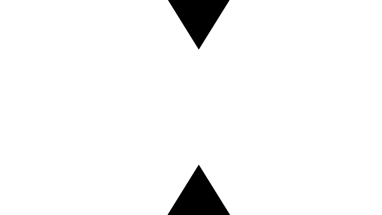 Abstract Geometric Motion Graphic Transition with Black and White Shapes