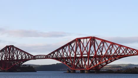 time-lapse of iconic bridge in edinburgh