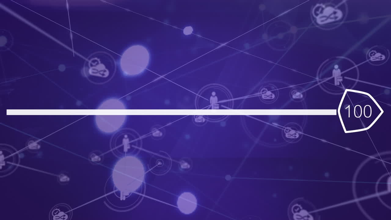 스 ⁇ 을 통한 연결 네트워크의 애니메이션