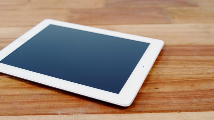 Close-up of digital tablet