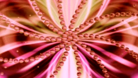 fondo de movimiento animado generado por computadora que muestra biología científica átomos moléculas partículas genes adn
