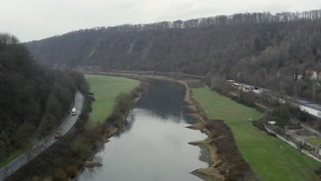 La-Ciudad-Balneario-Barroca-Bad-Karlshafen-Ubicada-En-El-Weser-Cerca-De-Holzminden-Y-Höxter-En-El-Norte-De-Hesse,-Alemania