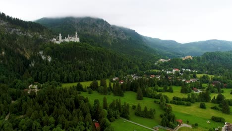 neuschwanstein castle bavarian alps germany