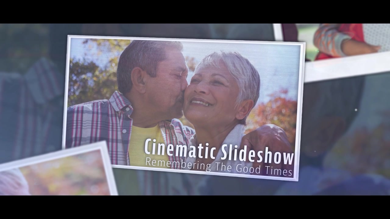 Cinematic Slideshow Featuring Diverse People and Happy Memories