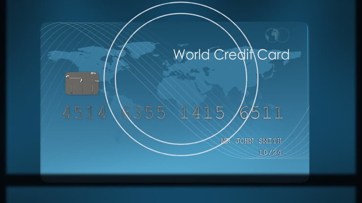Animation of scope scanning over credit card