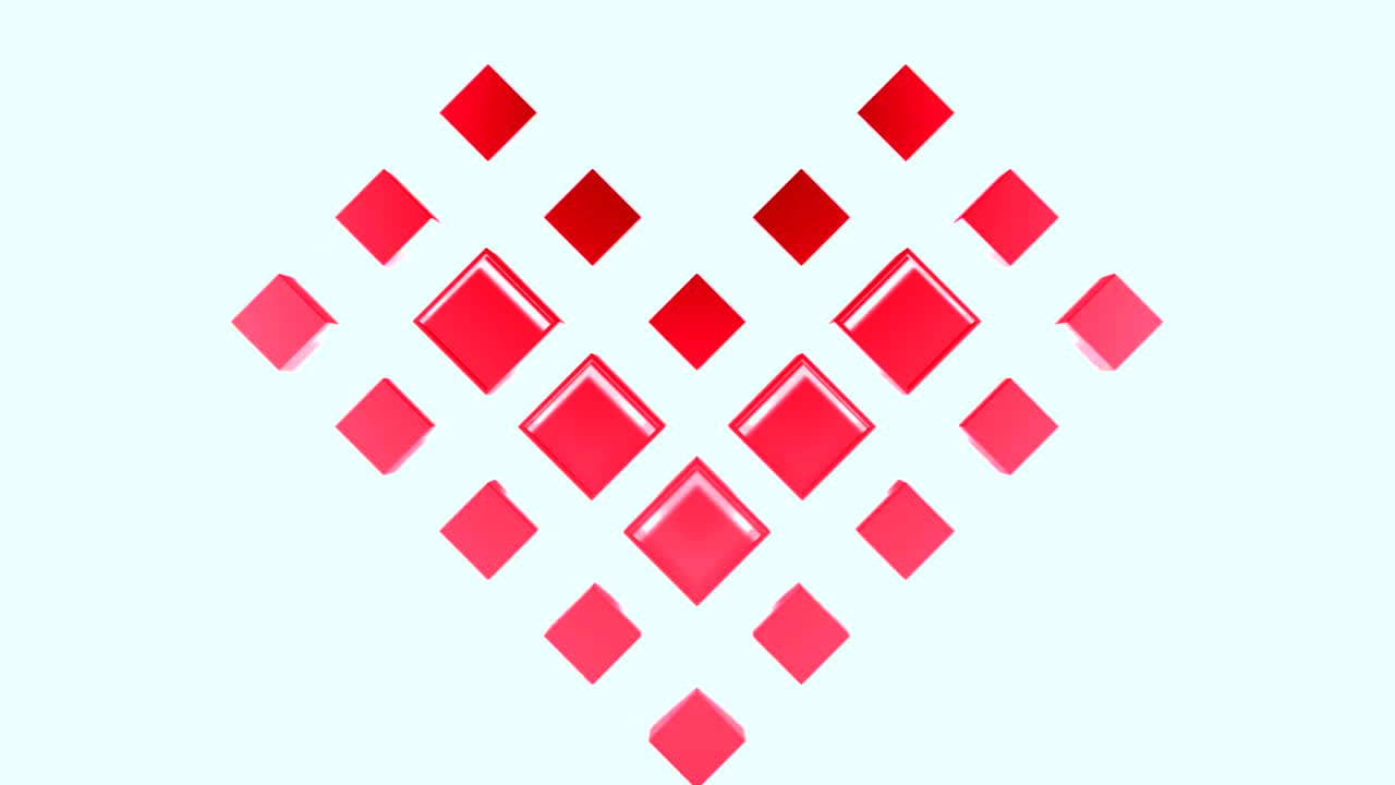 arte de píxeles de corazón rojo