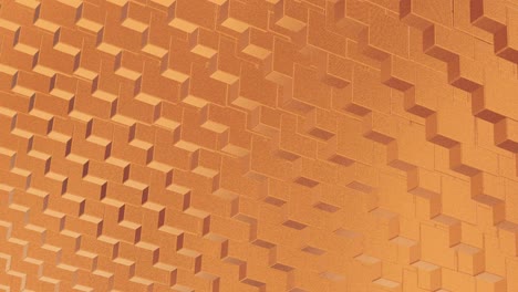 abstracto geométrico rosa fondo dorado azulejos de papel de aluminio textura de bucle sin costura fondo renderizado en 3d