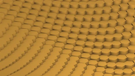 hexagon yellow loop