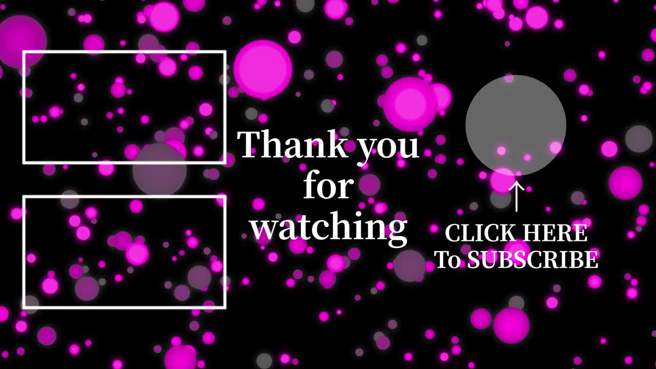 곡물 점 이동 끝 카드 끝 화면 모션 그래픽