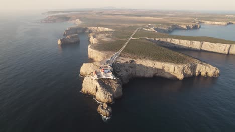 lighthouse of cabo de sao vicente, sages, algarve, portugal