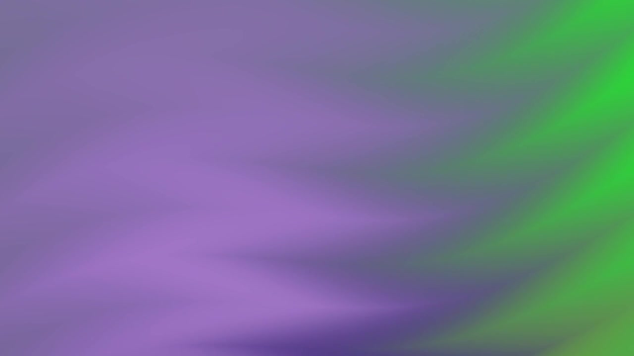 Fundo Abstrato com Movimento Ondulado Suave Roxo e Verde