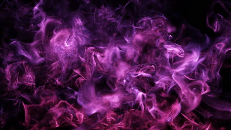 abstract purple and pink particle flow