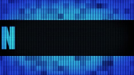 digital display showing "washington"