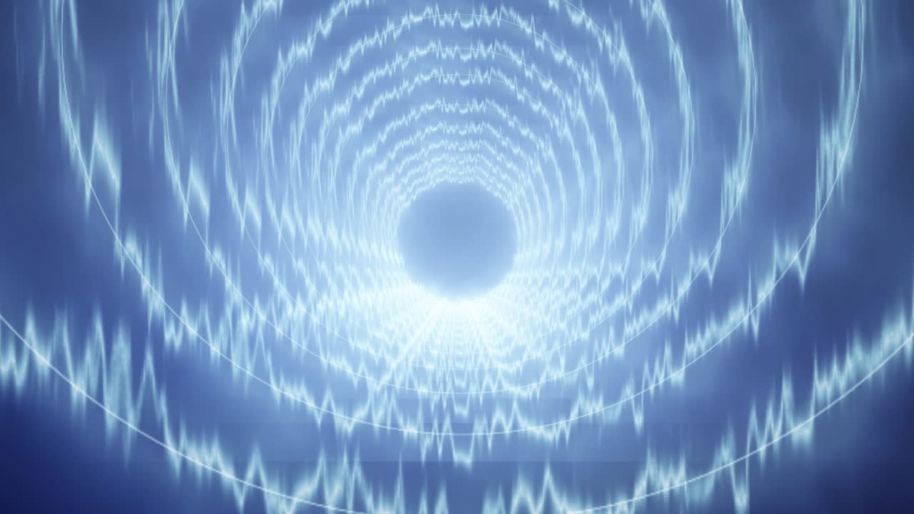 3d 서클 터널 애니메이션 모션 그래픽