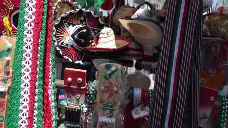 mexican sombreros and other patriotic ornaments