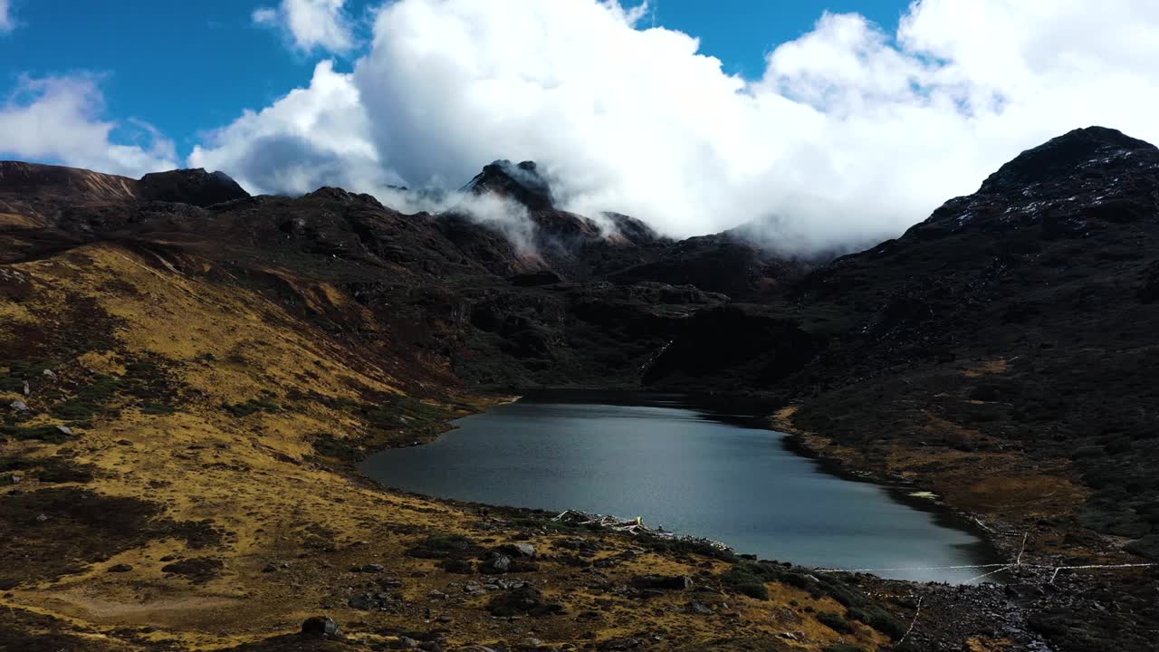 Himalayan glacier lake 4600 MTS