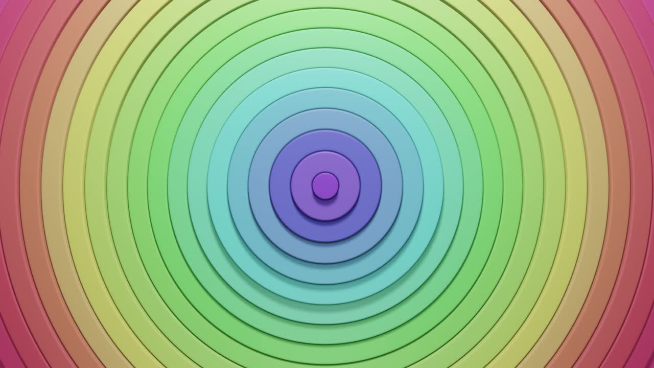 patrón abstracto de círculos con el efecto de desplazamiento.