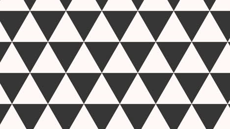 Bewegungsintro-Geometrischen-Schwarzen-Und-Weißen-Dreiecken-Abstrakten-Hintergrund