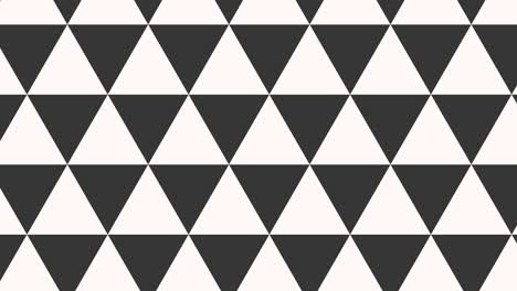 motion intro geometric black and white triangles abstract background