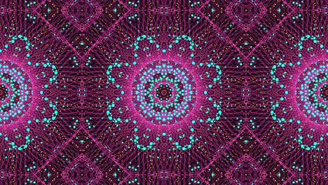 abstract moderna digital fractal mandala animación. 4k floral multicolor concepto de gráficos de movimiento. caleidoscopio de fondo para el yoga, la meditación, el fitness, los clubes, etc.