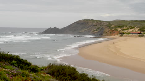 Amoreira-Beach,-Aljezur,-Portugal,-VII