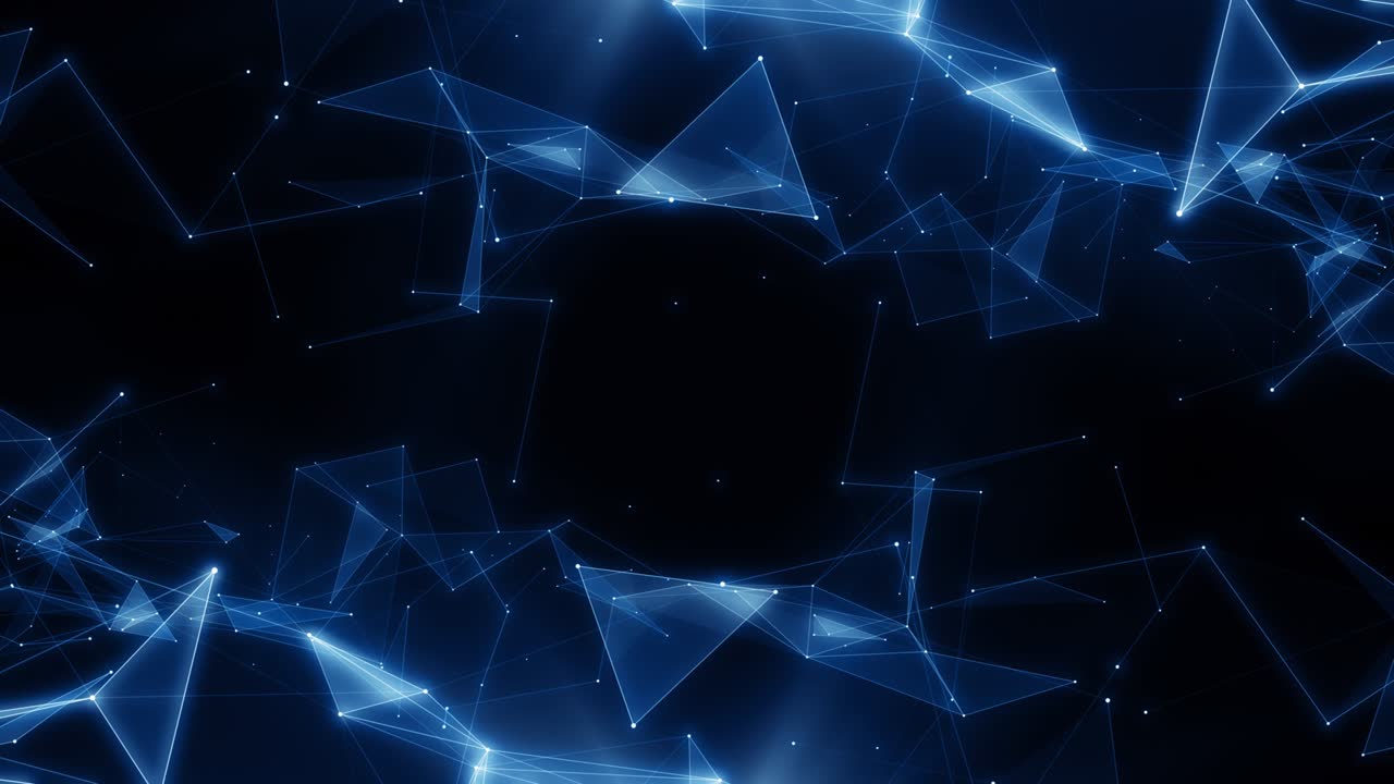 Plexus abstract network titles technology science background loop