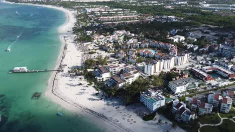increíble imagen aérea de drones de la playa del mar