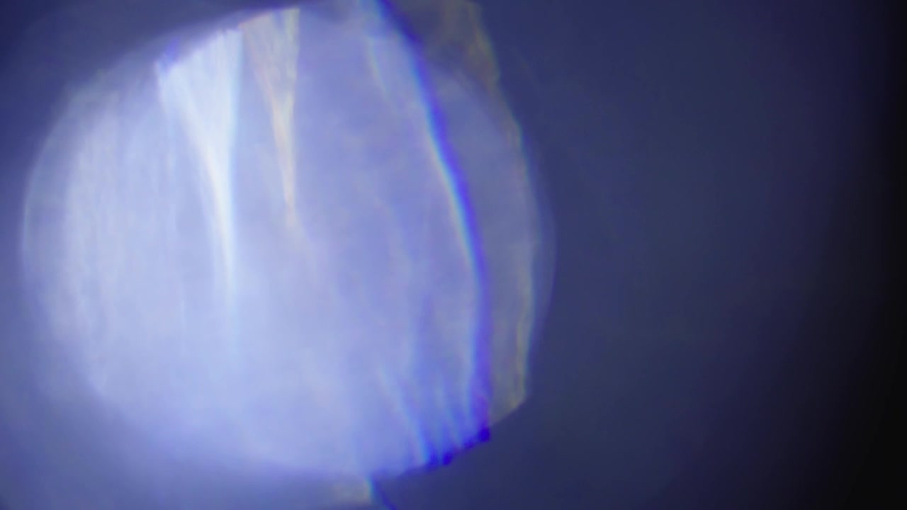 Abstract Blue and Purple Light Leak Overlay