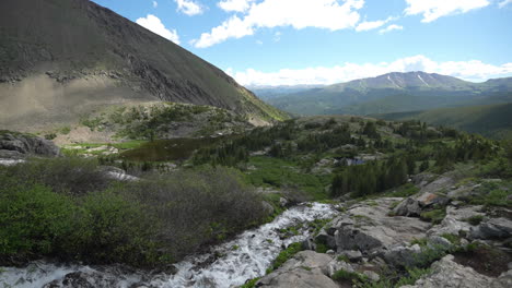 Cascadas-Escénicas-En-El-Campo-De-Colorado