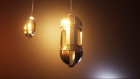 background of ramadan lantern, 3d rendering