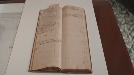 large 1800s ledger by lemuel durfee historical museum and research library for the ontario county research society in canandaigua new york