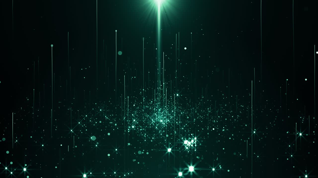 입자 먼지 추상적인 빛 보케 모션 제목 영화적 배경 루프