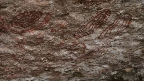 caves with old inscription of indians who lived on bonaire