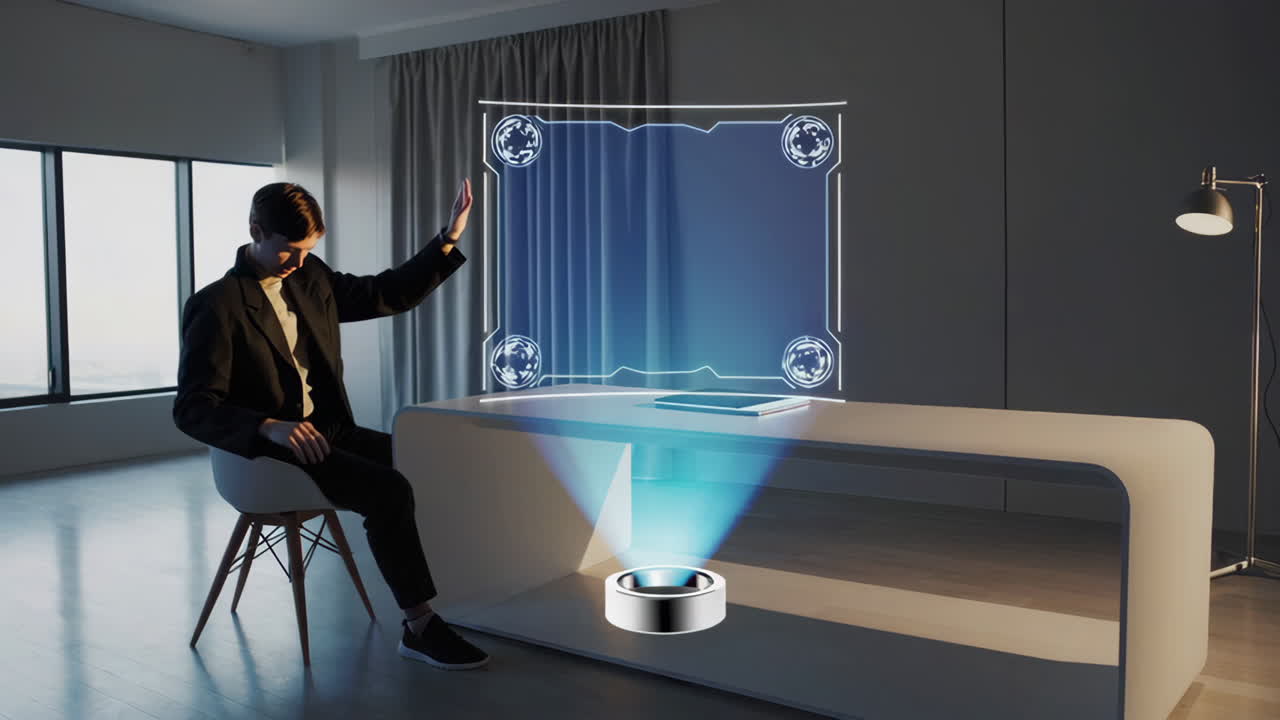 Augmented Reality Experience in a Modern Office