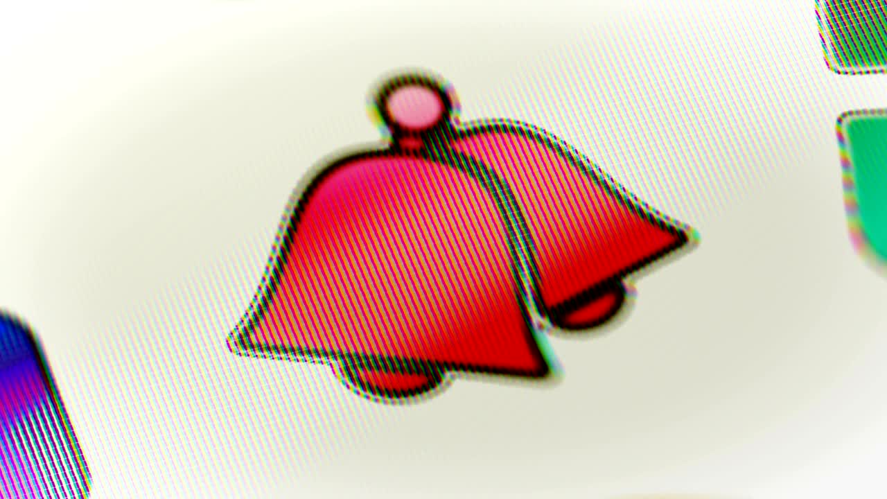 화면에 있는 벨 아이콘은 looping입니다.